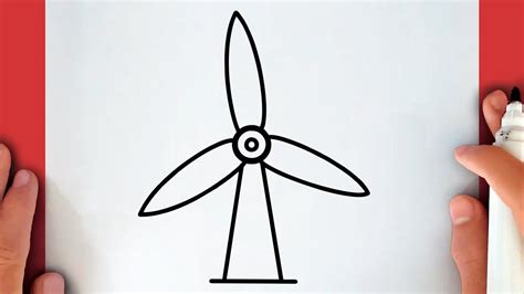 HOW TO DRAW A WIND TURBINE TOWER | Easy Drawings - Dibujos Faciles ...