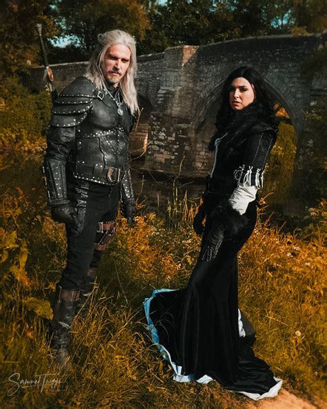 Geralt and Yennefer by Athora-x on DeviantArt