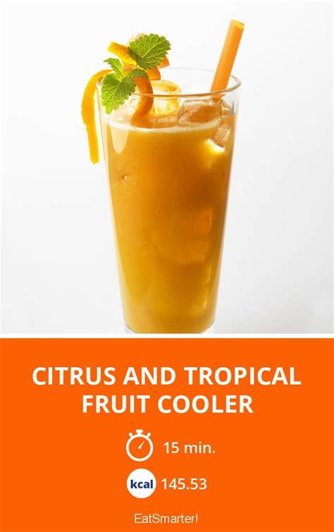 Citrus and Tropical Fruit Cooler recipe | Eat Smarter USA