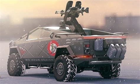 Cybertruck as a Military, Combat, Tactical Vehicle - Video Analysis and Renderings | Tesla ...