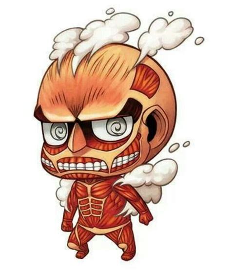 Chibi Colossal Titan. | Everything Anime!:o | Pinterest | Chibi, Anime and Nerdy things