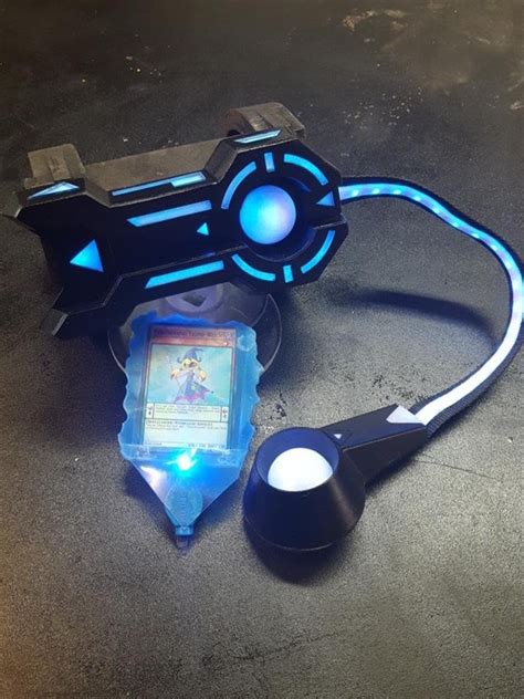 Yu-Gi-Oh Duel Disk Glows and Is Ready for Battle « Adafruit Industries ...