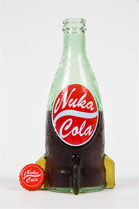 Fallout Nuka Cola Glass Bottle & Cap – Bethesda International Gear Store