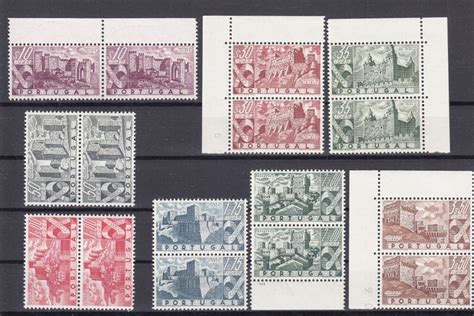 Portugal 1946 - Portuguese Castles in pairs - Michel - Catawiki