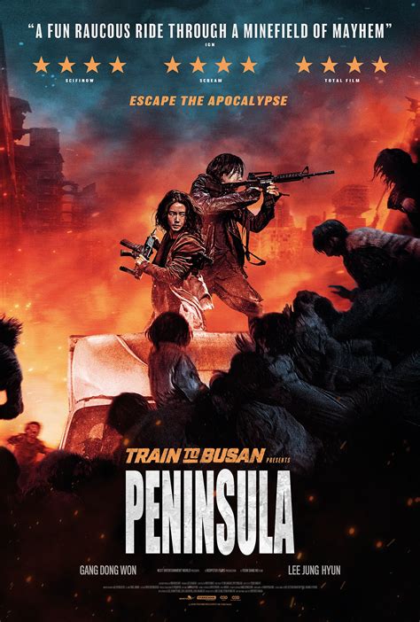 UK poster for 'Train to Busan presents: Peninsula' : r/movies