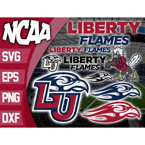 Logo Liberty Flames bundle ncaa svg, ncaa svg ,Instant downd - Inspire ...