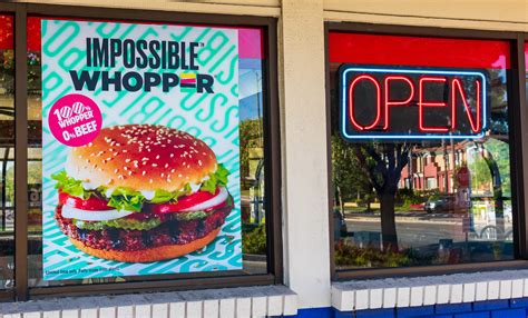 Burger King Impossible Burger Locations Los Angeles - Burger Poster