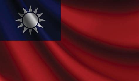 Taiwan flag waving Background for patriotic and national design 11600224 Vector Art at Vecteezy