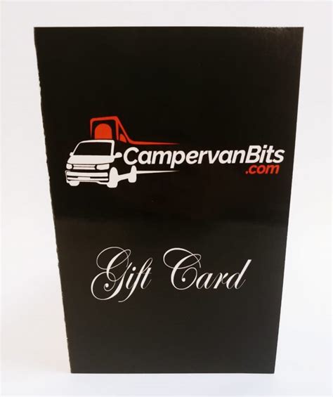 Personalised Gift Card - CampervanBits