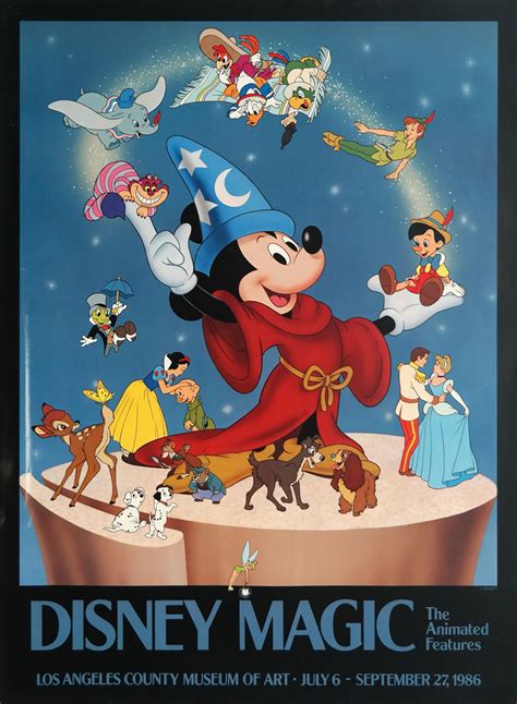 Disney Magic Los Angeles County Museum of Art Poster - ID ...