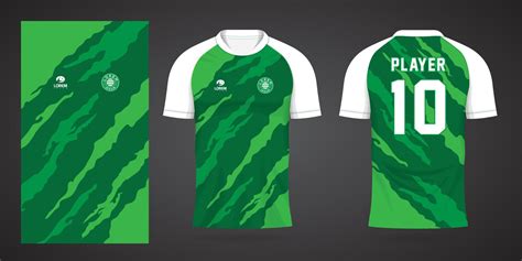 green football jersey sport design template 8239418 Vector Art at Vecteezy