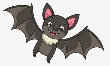 Bat Cartoon Pictures - Transparent Background Cute Bat Clipart, HD Png Download - kindpng