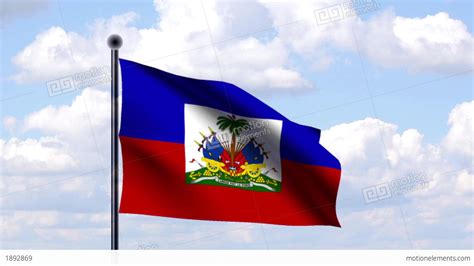 Animated Flag Of Haiti Stock Animation | 1892869