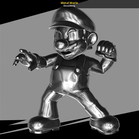 Metal Mario [Super Smash Bros. (3DS)] [Mods]