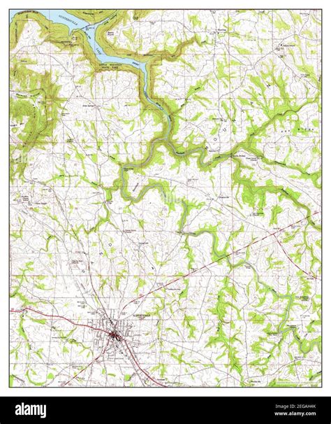 Albertville, Alabama, map 1947, 1:24000, United States of America by Timeless Maps, data U.S ...