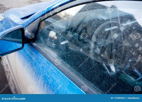 Wash the Dirty and Dusty Glass of a Car Window Stock Image - Image of dust, clean: 175383961