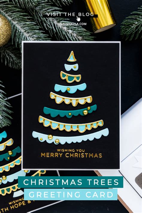 Spellbinders | It’s a Christmas Season – Joyful Christmas Tree Cards ...