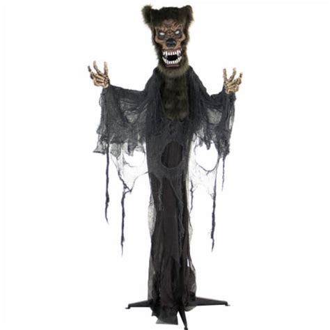 Haunted Hill Farm Animatronic Werewolf Halloween Decoration, 1 ct - QFC