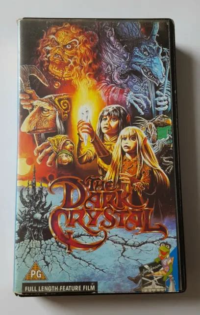 VINTAGE THE DARK Crystal VHS By Jim Henson 1982 £9.00 - PicClick UK