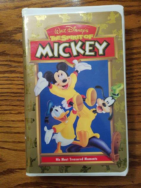 The Spirit of Mickey Mouse VHS video tape Walt Disney Video Premieres edition 786936029369 | eBay