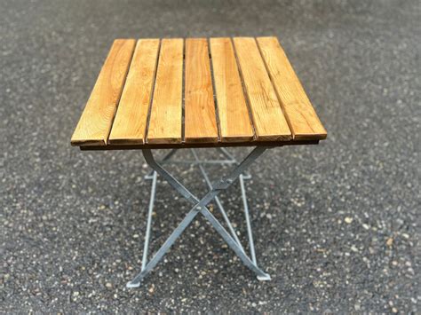 Small folding tables - hot-dip galvanised - 1/30 pcs - BeVintage