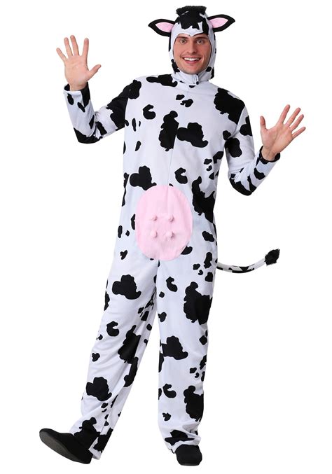 Classic Cow Adult Costume | Adult Farm Animal Costumes