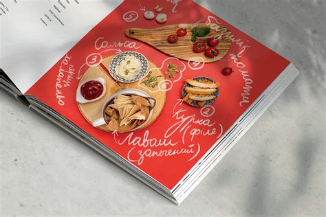 Mexican cookbook layout on Behance