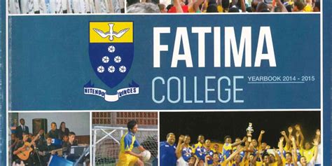 Fatima College School Annual 2014-2015 | Fatima Old Boys Association