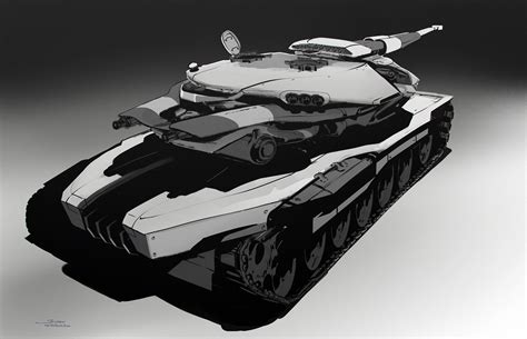 ArtStation - Future Tank Concept (Personal Work), Patrick Jensen