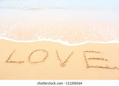 16,588 Love Letters In The Sand Images, Stock Photos, 3D objects ...