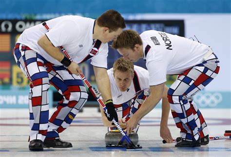 Norway curling team's pants create a buzz in Sochi and here in ...