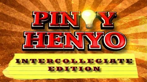 Pinoy Henyo: Intercollegiate Edition (2012) | Eat Bulaga! Wiki | Fandom