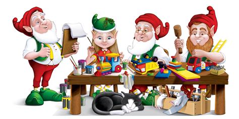 Santas Elves Clipart Images - Clipart