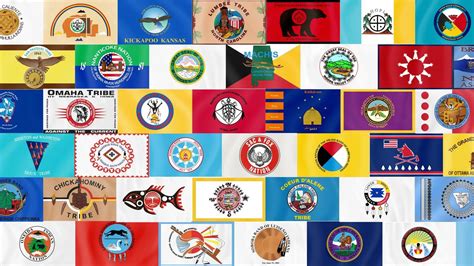 Flags Of The Us Indian Tribes - Bank2home.com