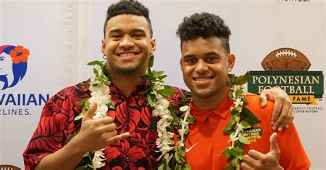 Tua Tagovailoa's Biggest Competition? That'd Be His Little Brother ...