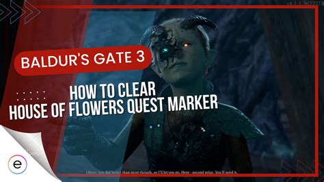 BG3: How To Clear House With Flowers Quest Marker - eXputer.com