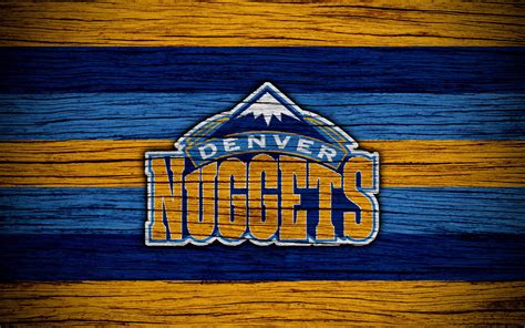 Download NBA Basketball Logo Denver Nuggets Sports 4k Ultra HD Wallpaper