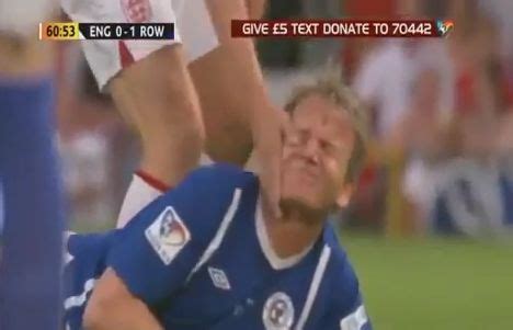 VIDEO: Gordon Ramsay takes a battering at Soccer Aid 2012 - Football Burp