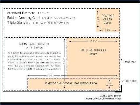 22 Format Usps Postcard Template 6X9 PSD File for Usps Postcard ...