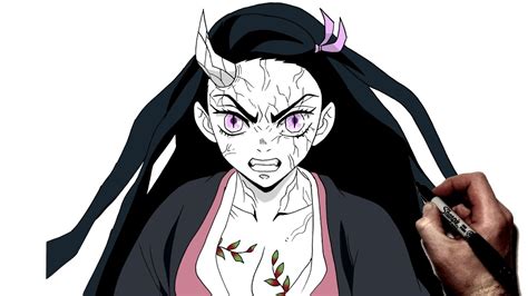 Nezuko Demon Form Outline | Porn Sex Picture