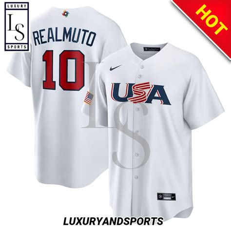 J.T. Realmuto USA Baseball Jersey - HomeFavo