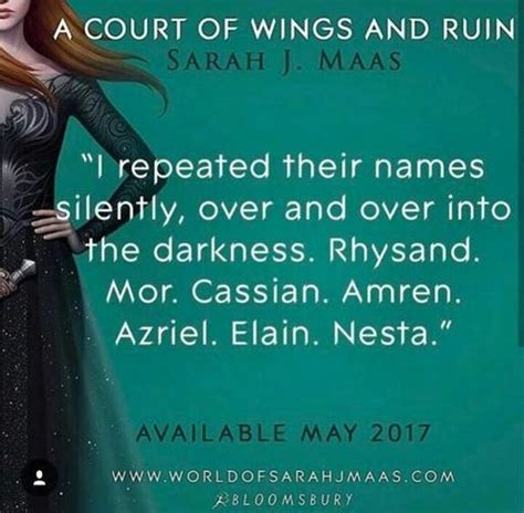 LAST EVER BATCH OF ACOWAR QUOTES | Sarah J. Maas Amino