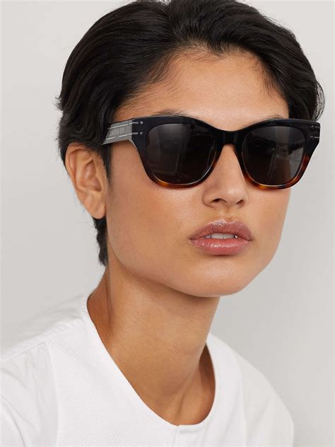 DIOR EYEWEAR Dior Signature square-frame acetate sunglasses | NET-A-PORTER