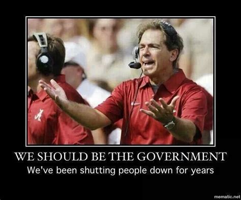 Nick Saban Funny Quotes. QuotesGram