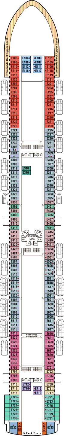 Emerald Princess Deck Plans: Ship Layout, Staterooms & Map - Cruise Critic