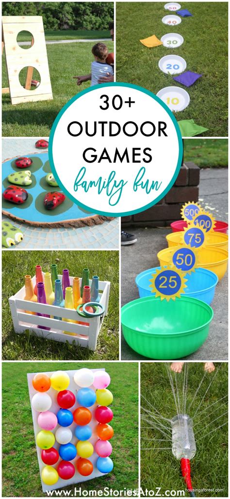 30+ Fun Outdoor Games | Home Stories A to Z