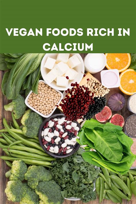 Vegan Foods Rich In Calcium - Healthier Steps