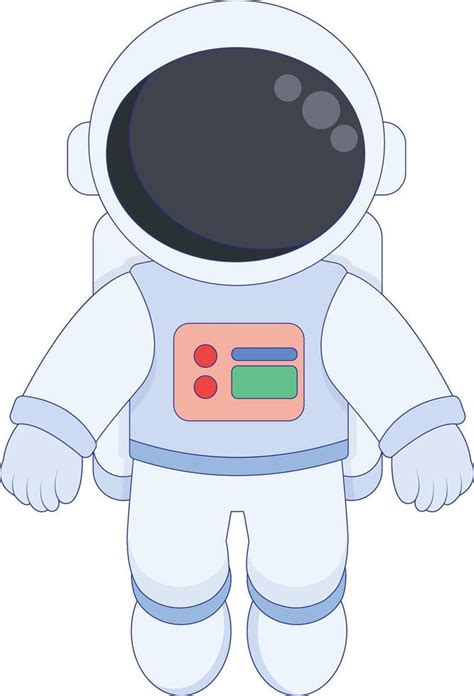 Astronaut Flat Illustration 45951063 Vector Art at Vecteezy