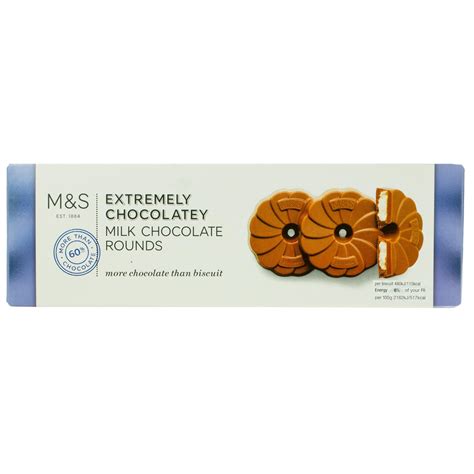 Marks & Spencer Extremely Chocolatey Milk Chocolate Rounds 200g Made in ...