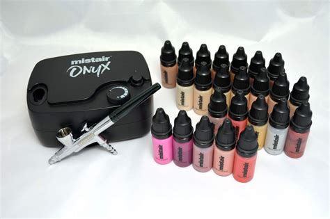 The Airbrush Makeup Guru: Airbrush Makeup Kit Review: Mistair Onyx Airbrush Makeup Kit with ...